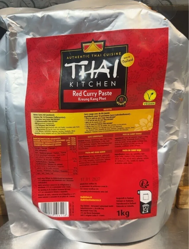 Patr curry rouge