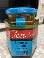 Geetas Chutney Lime Chili