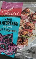 4 Roti Flatbread five seeds