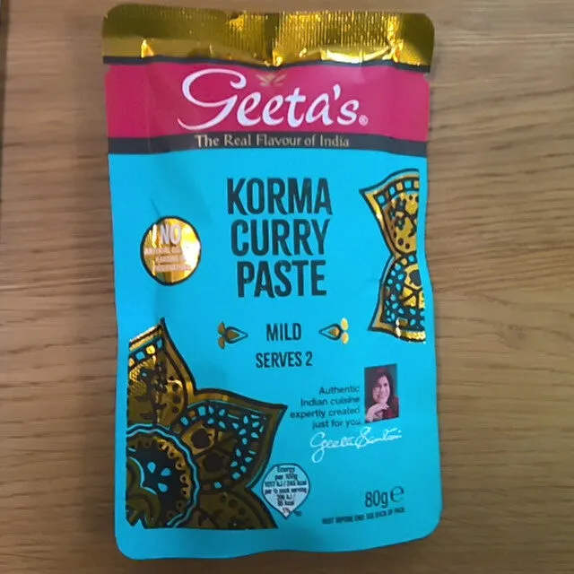Korma Curry Paste