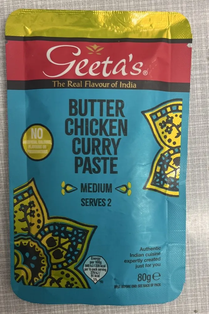 Butter Chicken Curry Paste