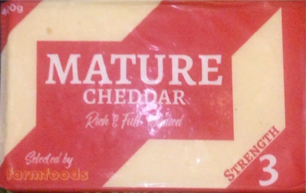 Mature cheddar cheese