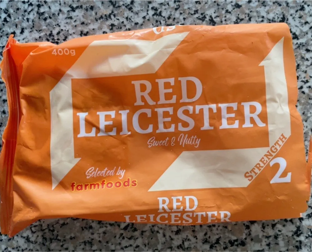 Red Leicester cheese