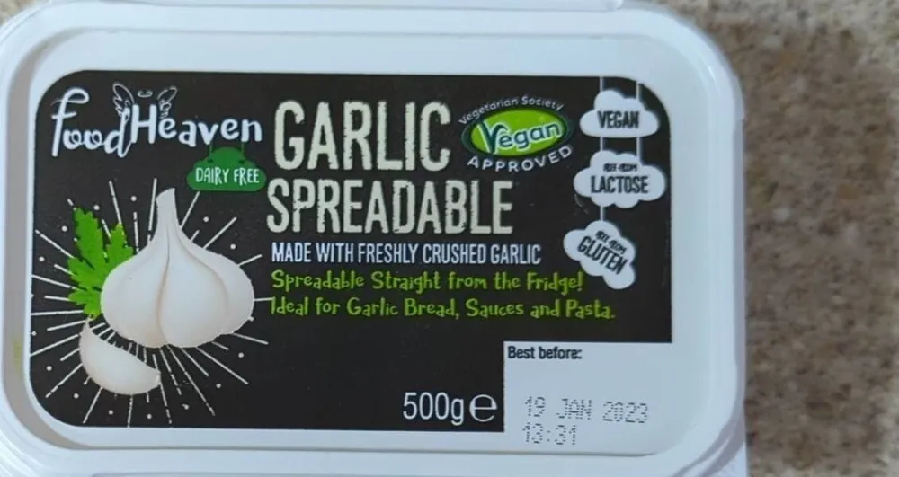 Garlic spreadable