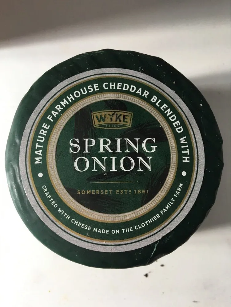 Cheddar spring onion