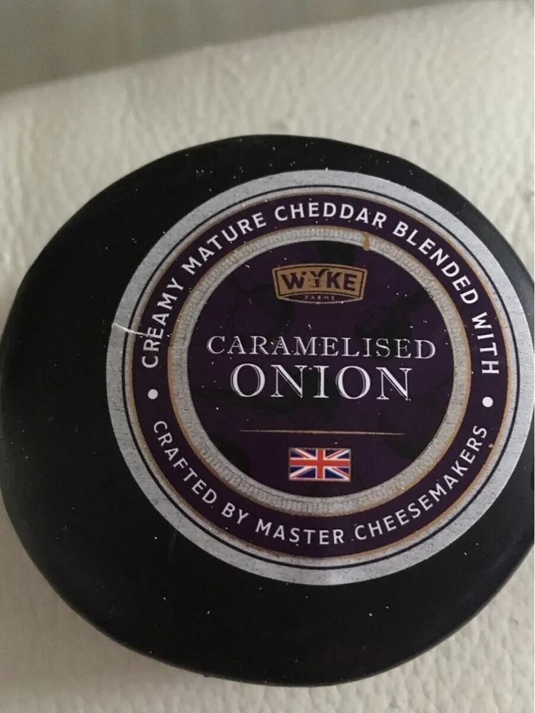 Creamy mature cheddar blender with caramelised onion