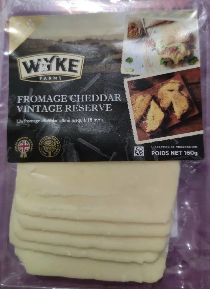 Fromage cheddar vintage reserve