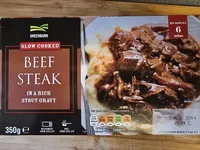 Beef Steak in a rich stout gravy