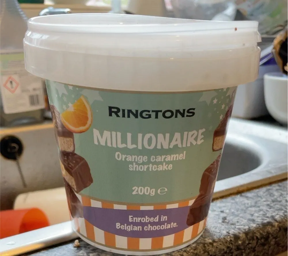 Millionaire Orange Caramel Shortcake