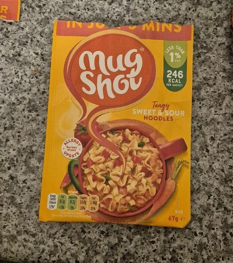 Mugshot Sweet and Sour Pasta