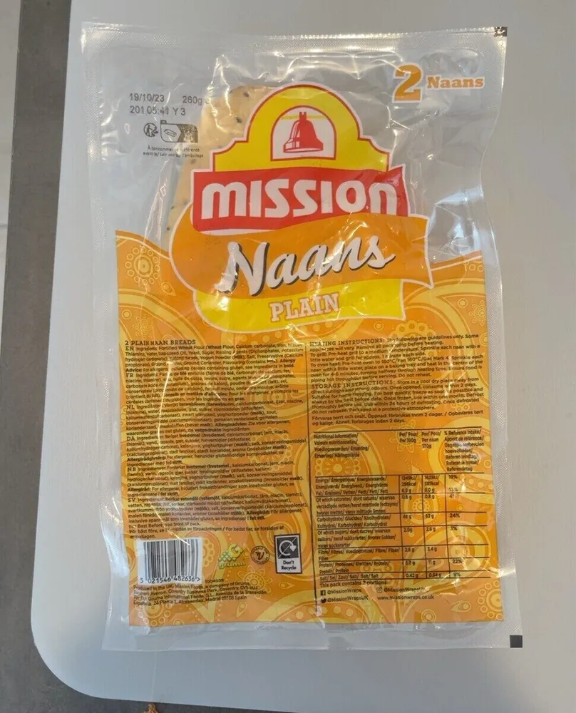 Naan plain