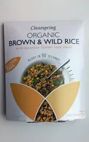 Organic brown & wild rice with Japanese tamari soya sauce