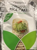 Organic rice cakes