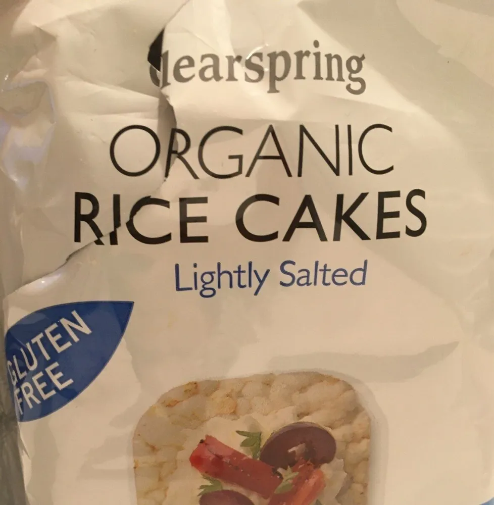 Organic Rice Cakes Lighly Salted