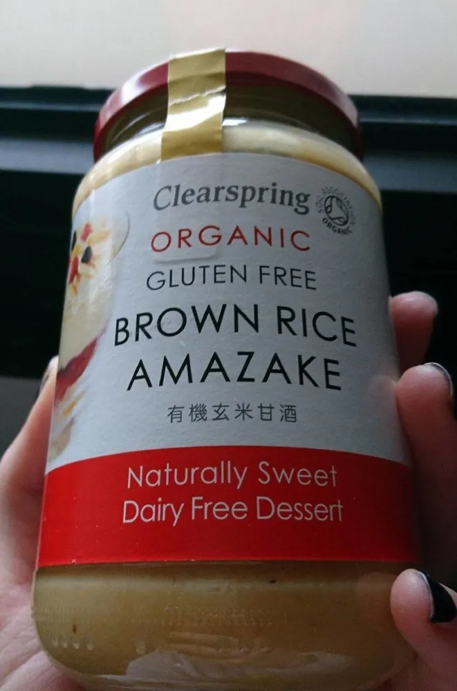 Brown rice amazake gluten free