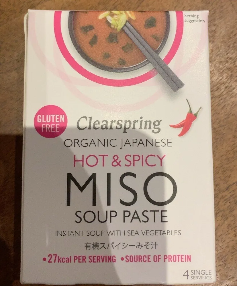 Miso soup paste hot & spicy