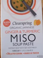 Miso soup paste ginger & turmeric