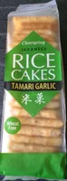 Clearspring Rice Cake 150G Tamari Garlic