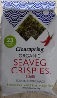 Organic Seaveg Crispies Chilli
