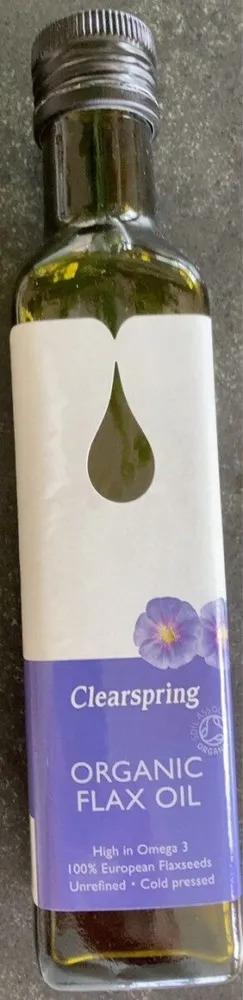 Organic Flax Oil