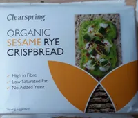 Sesame crispbread