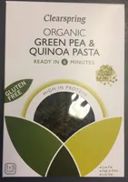Organic Green Pea and Quinoa Pasta