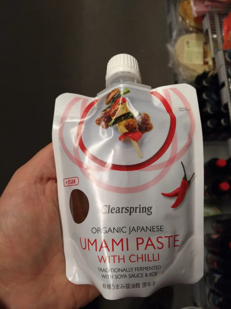 Organic Japanese Umami Paste with Chilli