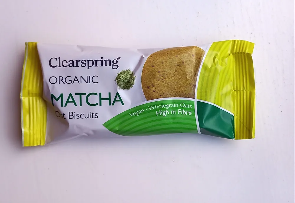 Organic Matcha Oat Biscuits