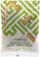 Organic Japanese Rice Crackers, Extra Virgin Olive Oil