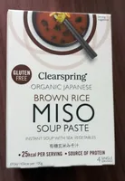 Brown rice miso soup paste