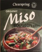 Organic Miso and Vegetable Broth Paste X4 - Concentrated Vegetable Stock
