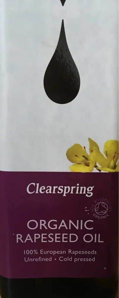 Organic Rapeseed Oil