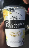 Rachel's organic luscious vanilla