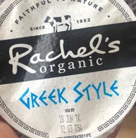 Rachel's Organic vanilla greek style yogurt