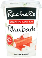 Rachel's Organic Rhubarb bio-live yogurt