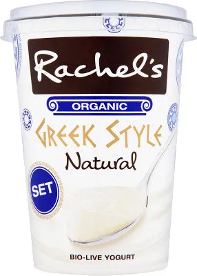 Organic Greek Style Set Natural Bio-Live Yogurt