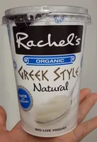 Rachel's Organic Greek Style Natural yogurt