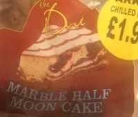 Marble hald mion cake