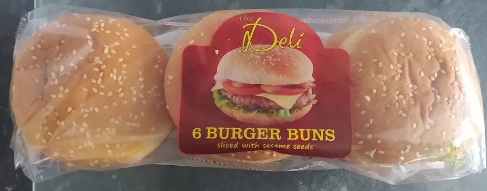6 Burger Buns