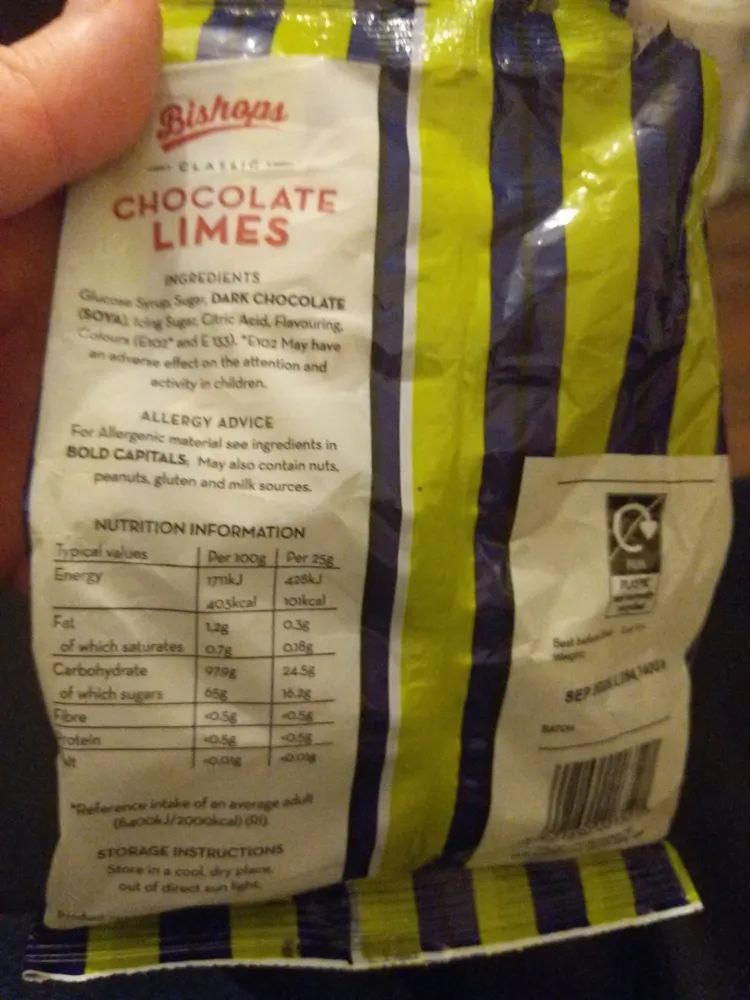 Chocolate Limes