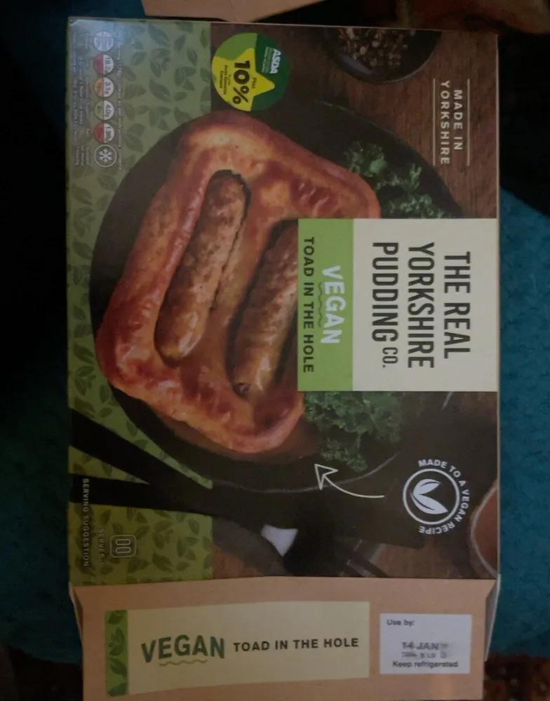 Vegan Toad in the Hole