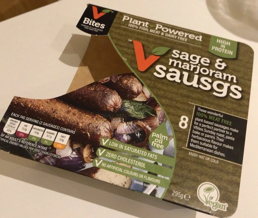 Sage & majoram sausgs