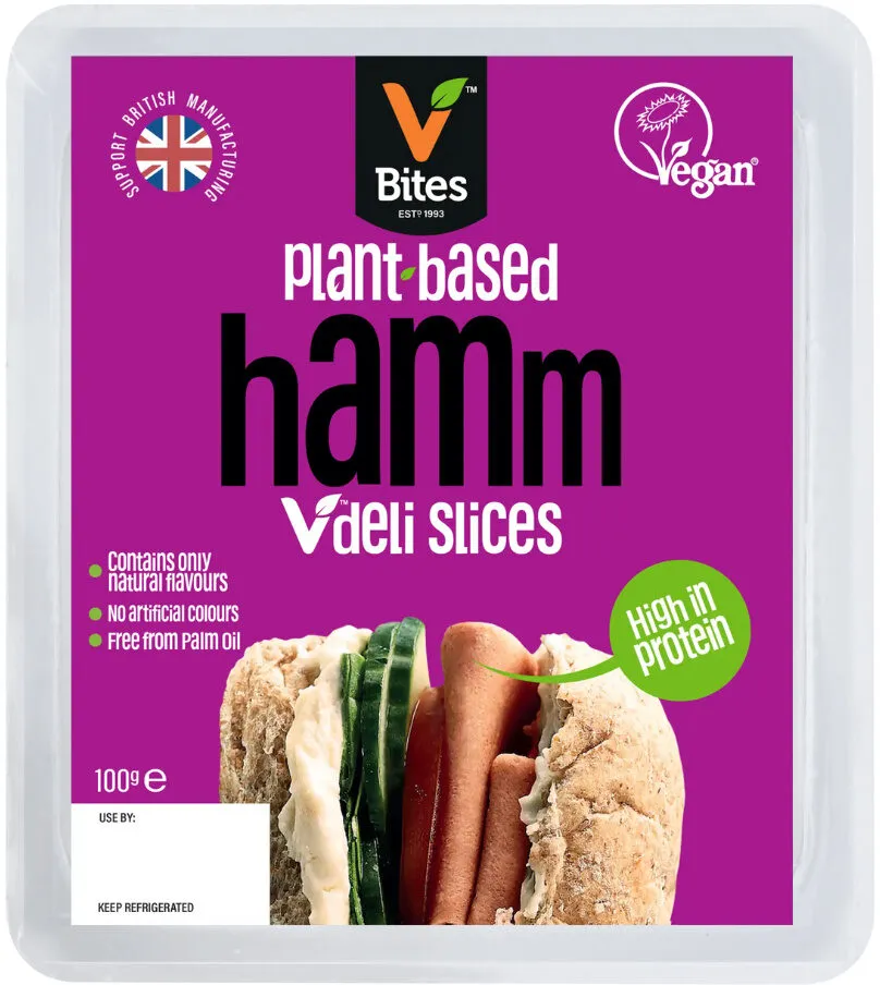 Vegan Plant-Based Meat Free Ham Slices