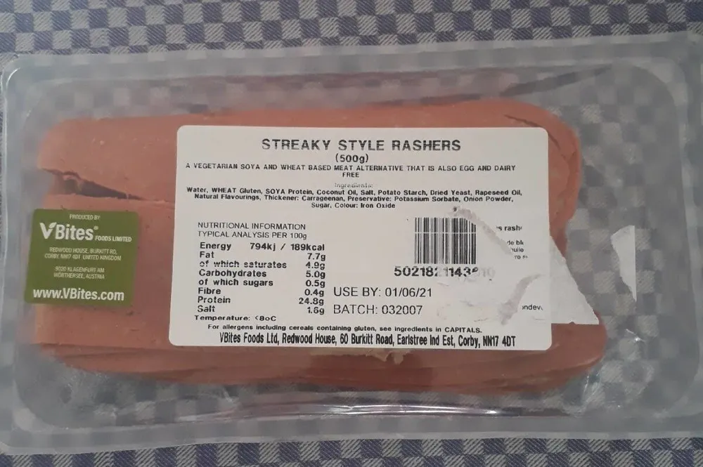 STREAKY STYLE RASHERS