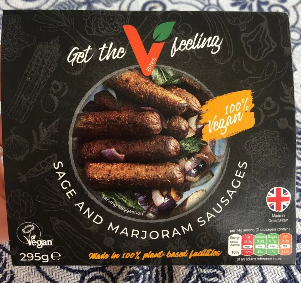 Sage and marjoram sausages