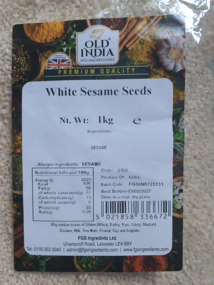 White Sesame Seeds