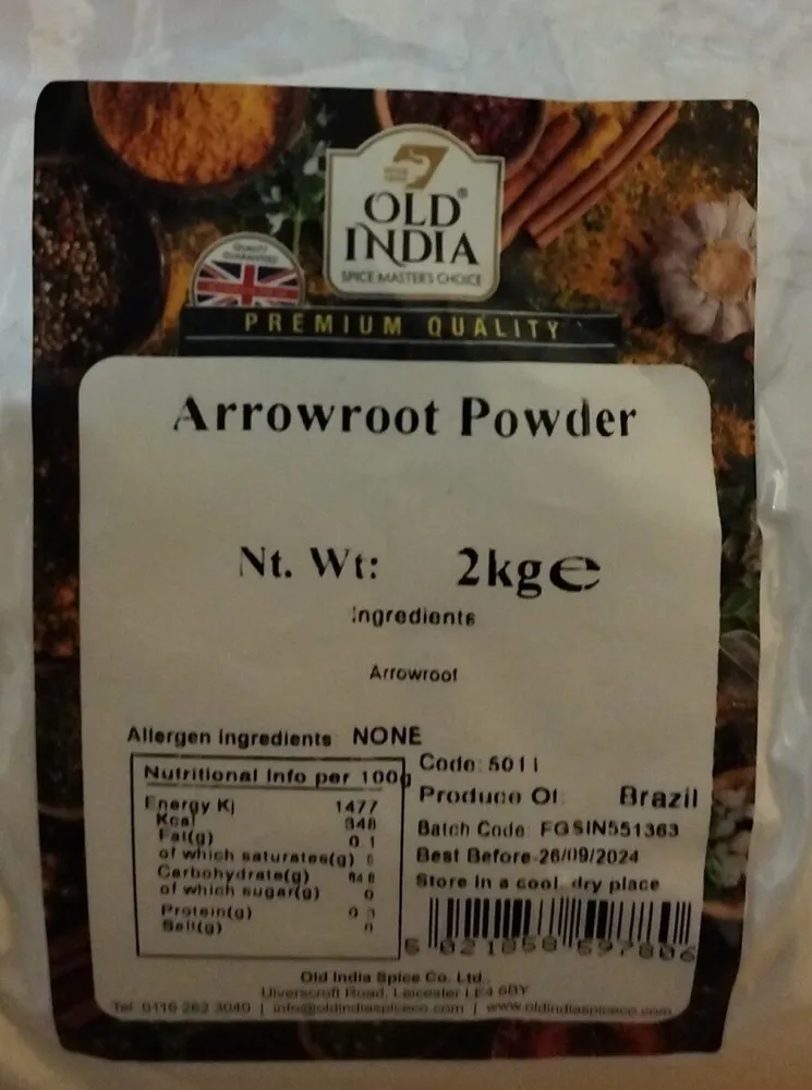 Arrowroot powder