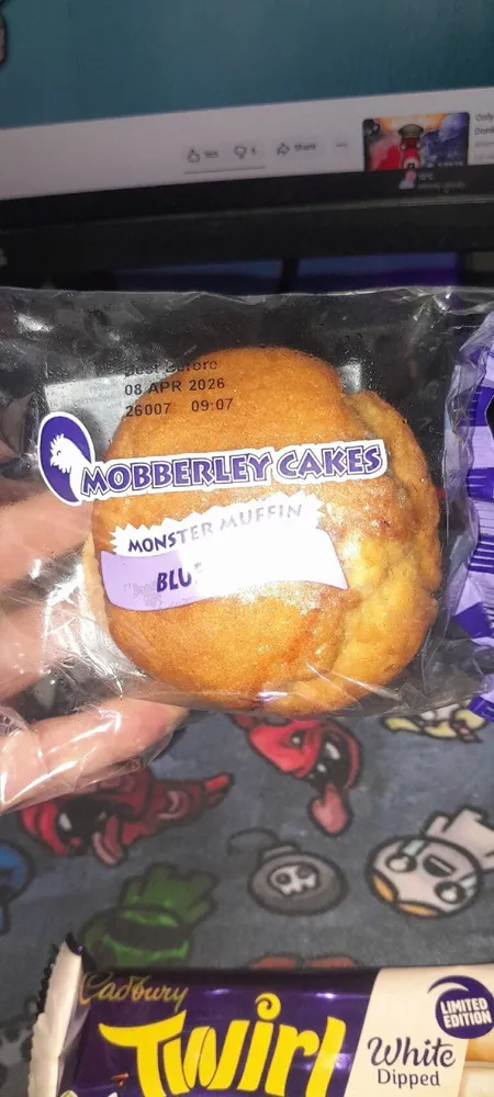 Monster Muffin Blueberry