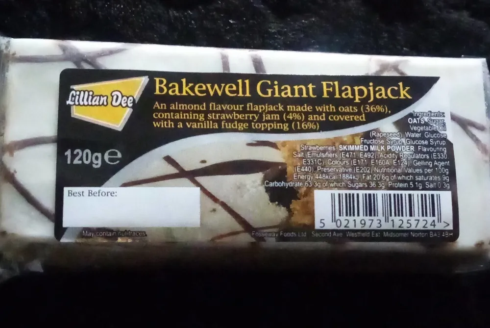 Bakewell Giant Flapjack