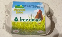 6 free range eggs
